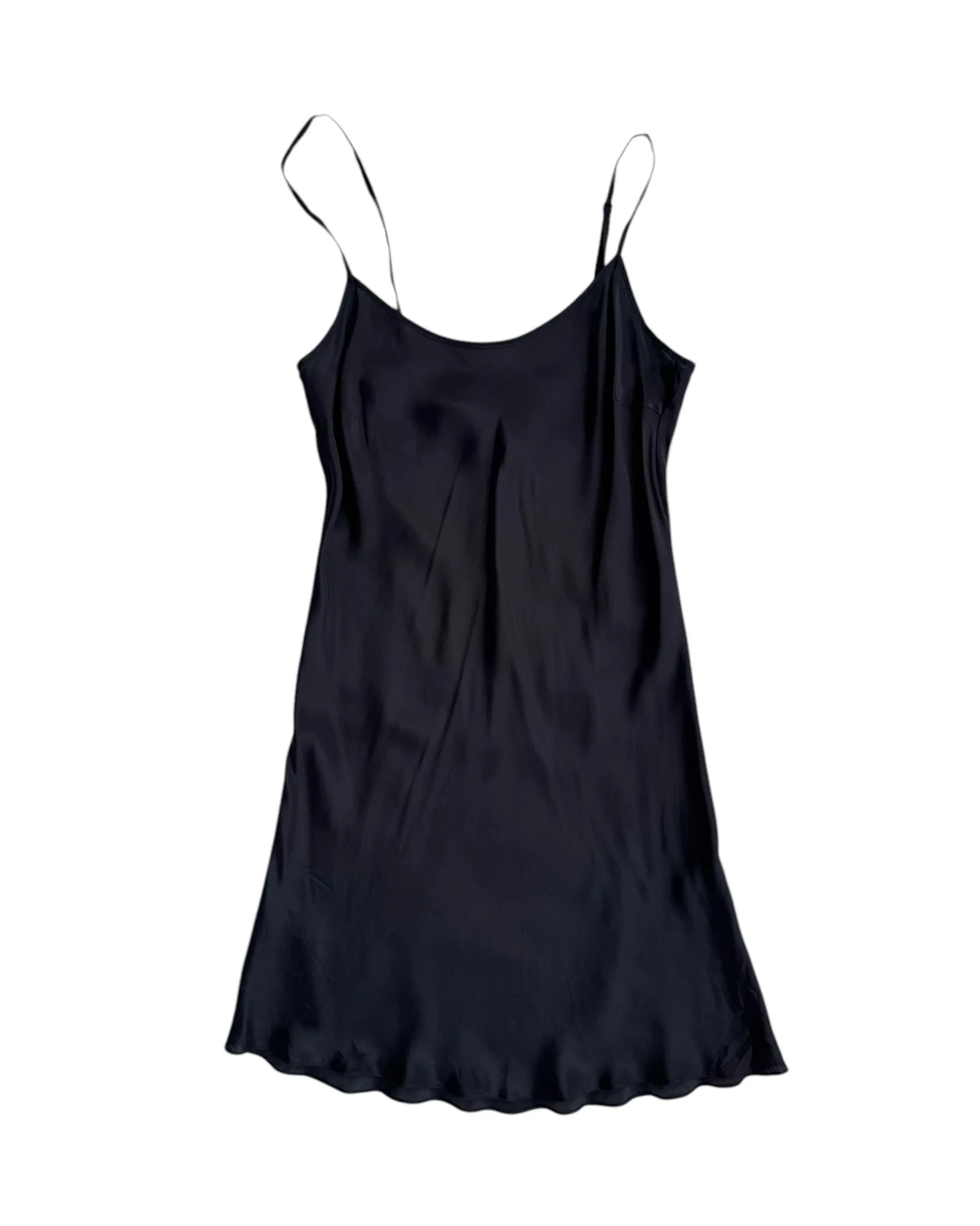 1990´S DKNY BLACK SLIP DRESS