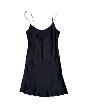 1990´S DKNY BLACK SLIP DRESS