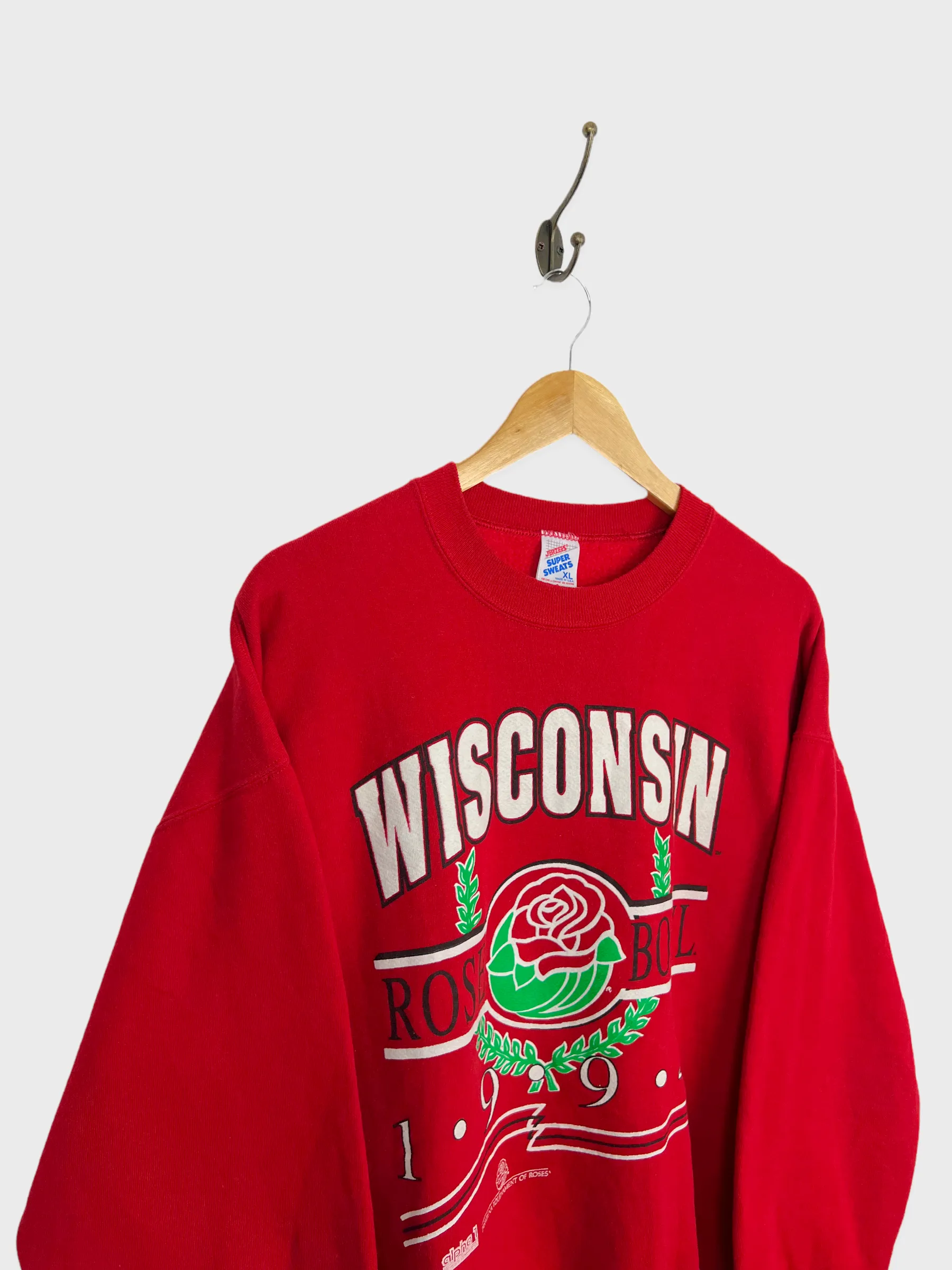 1994 Wisconsin Badgers USA Made Vintage Sweatshirt Size M