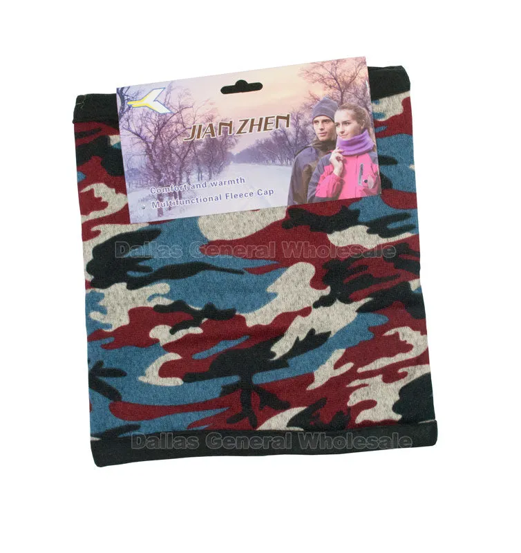 3-in-1 Multi Use Scarf Beanie Mask Wholesale