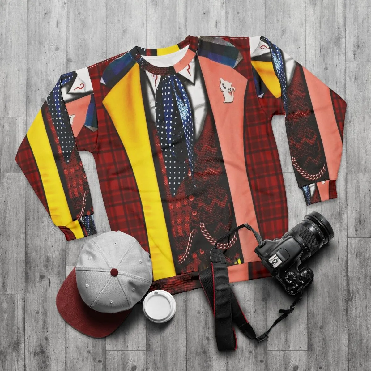 6th Doctor Who Cosplay Sweatshirt - Colin Baker Costume