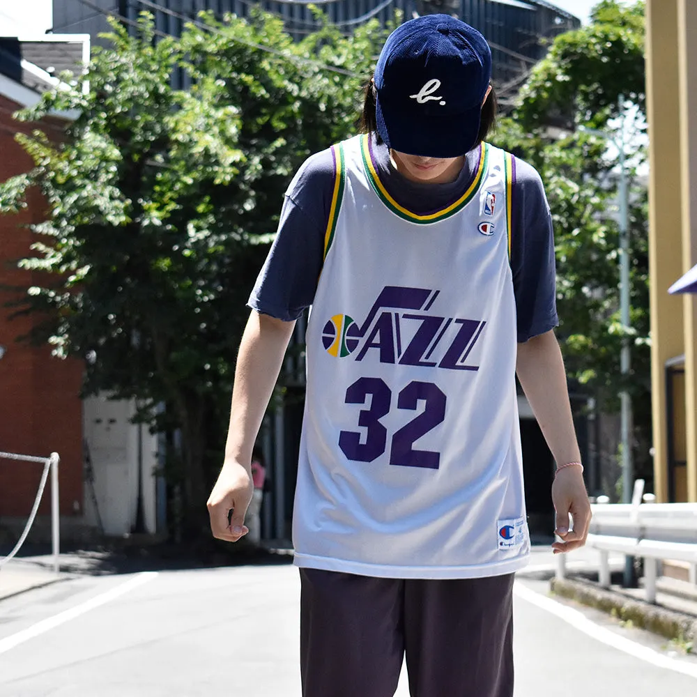 90's Champion NBA “Utah Jazz“ Karl Malone ゲームシャツ USA製 240625