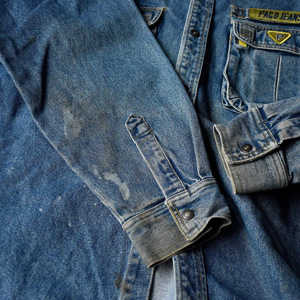 90's PACO JEANS デニムシャツ 231204