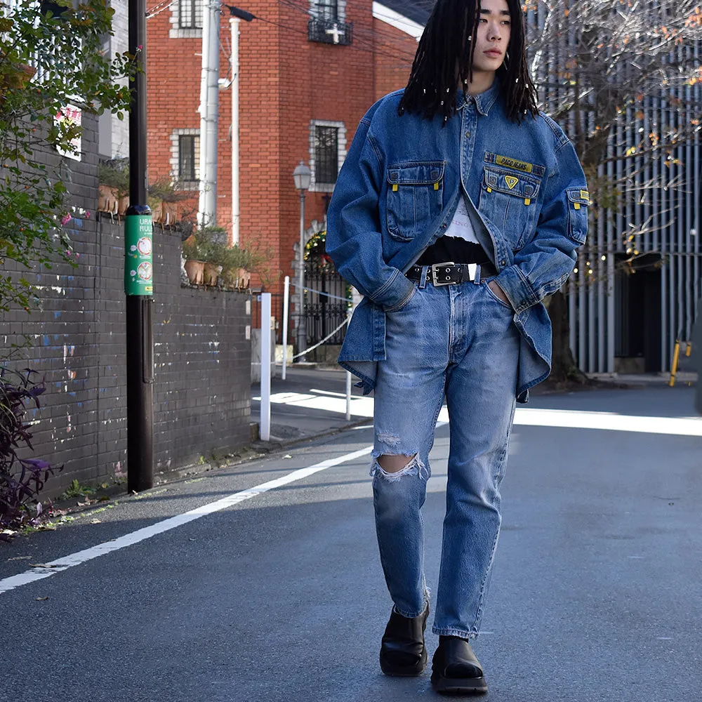 90's PACO JEANS デニムシャツ 231204