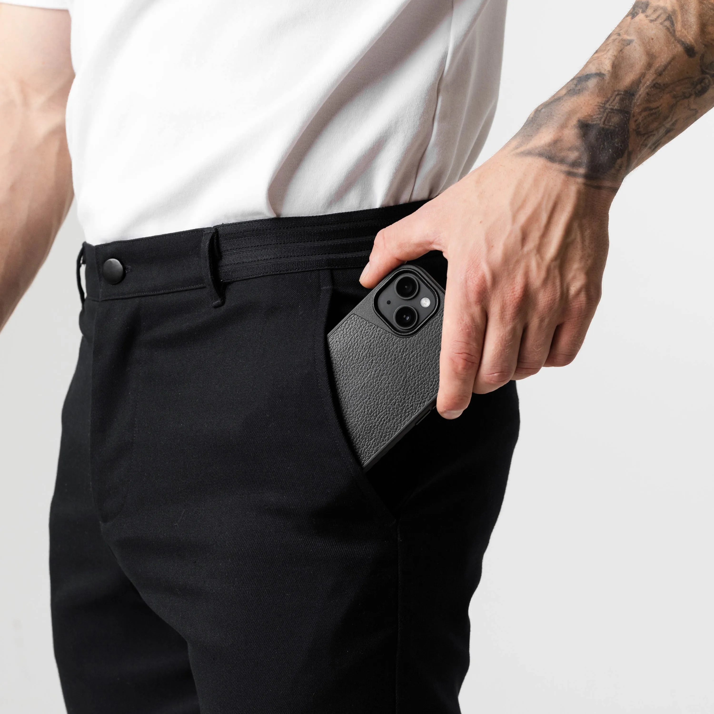 Active Chinos V2  - Black