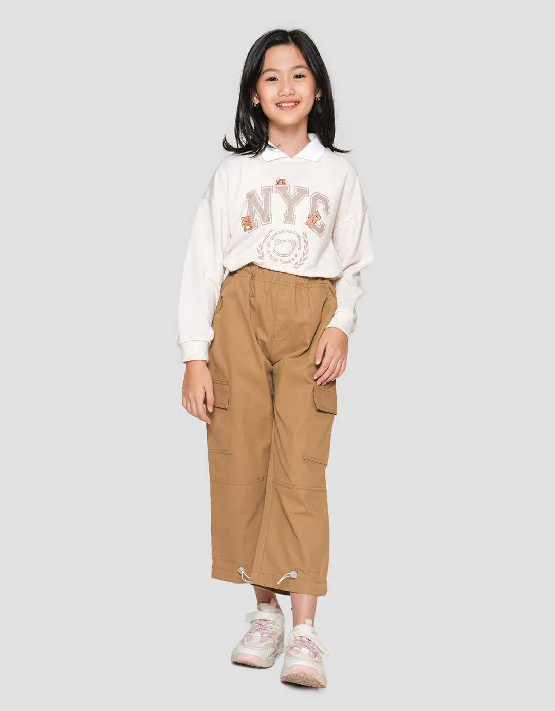 Aero Kargo Paperbag Celana Panjang Anak Perempuan
