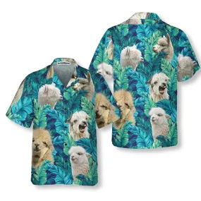 Alpaca Lover V2 Hawaiian Shirt, Funny Alpaca Shirt For Men & Women