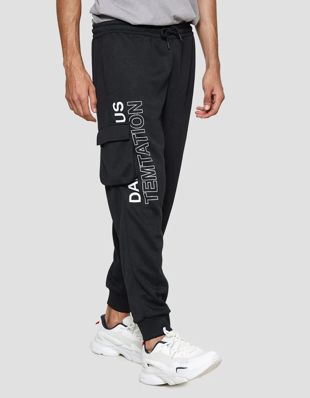 American Jeans Celana Panjang Knit Side Cargo Pocket Pria