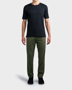 Army Green Cotton Chinos
