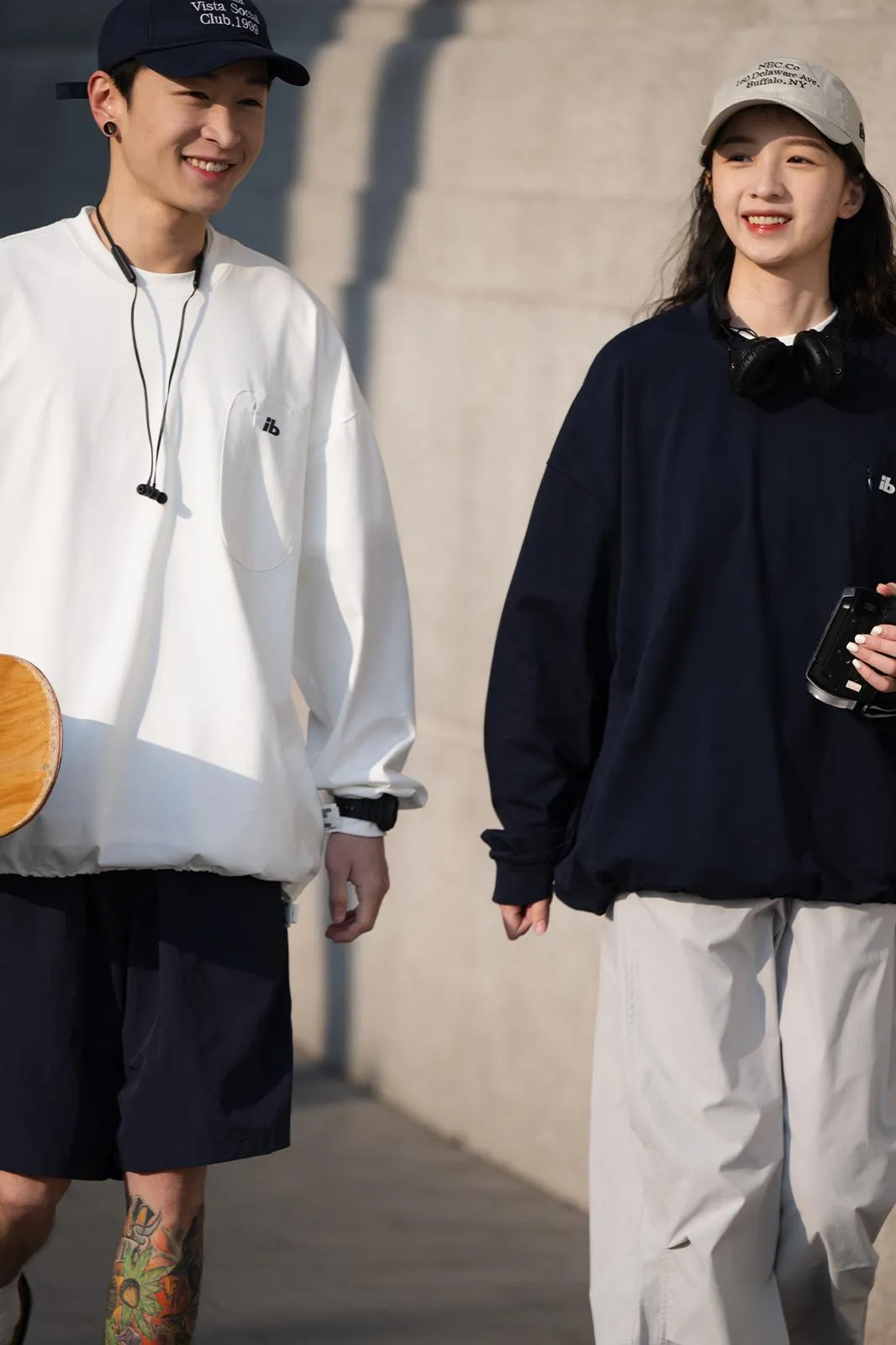 Bellken ドローストリングロングTシャツ BKD008