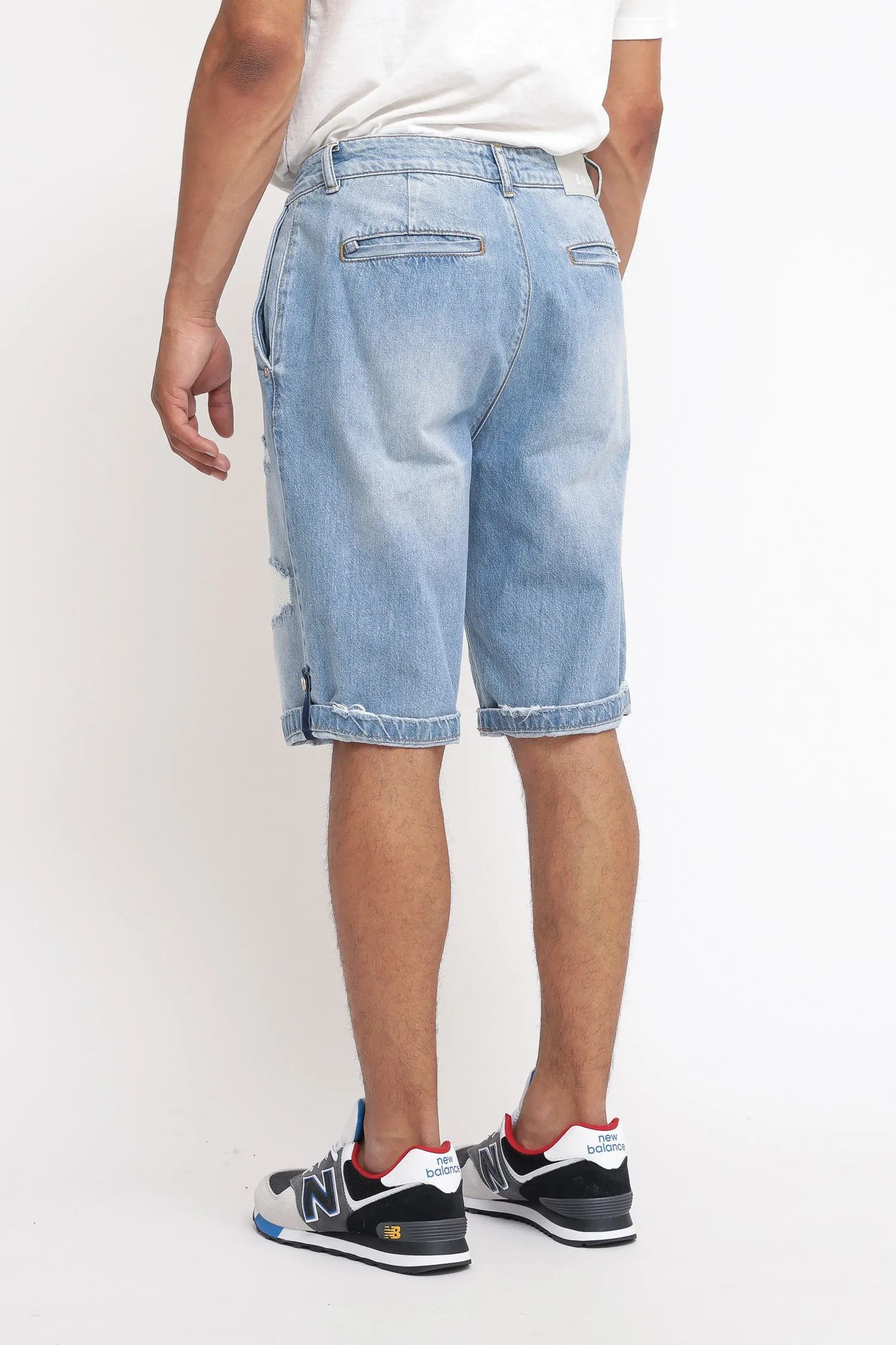 Bermuda Chinos - Denim