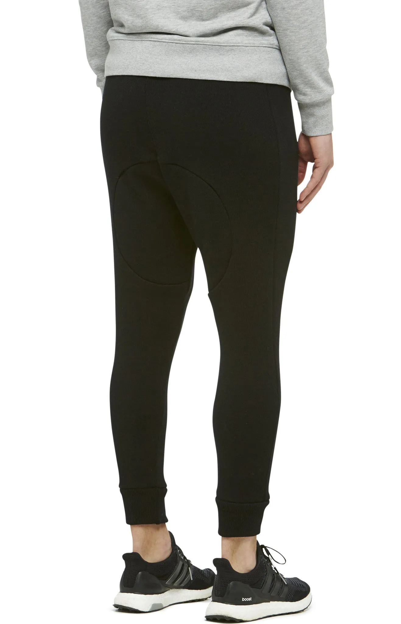 Black Merino Knit Long Johns