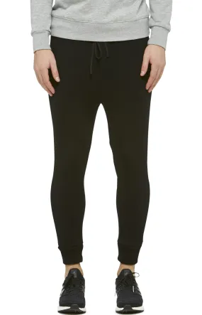 Black Merino Knit Long Johns
