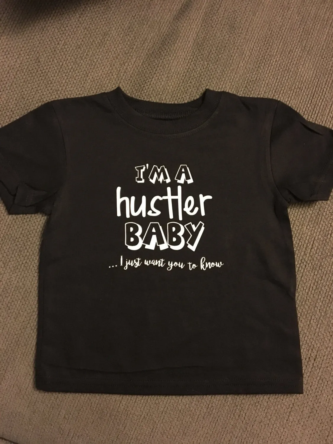 Boys Shirt, I'm a hustler baby, Funny Boys Shirt, Boys Tshirt, Kids Shirt, Mens Shirt, Baby Shirt