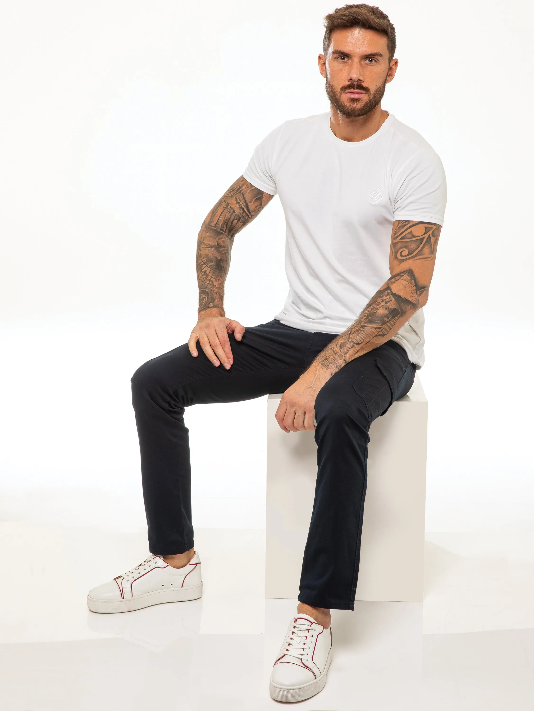 Bryce Stretch Cargo Pants - Blue