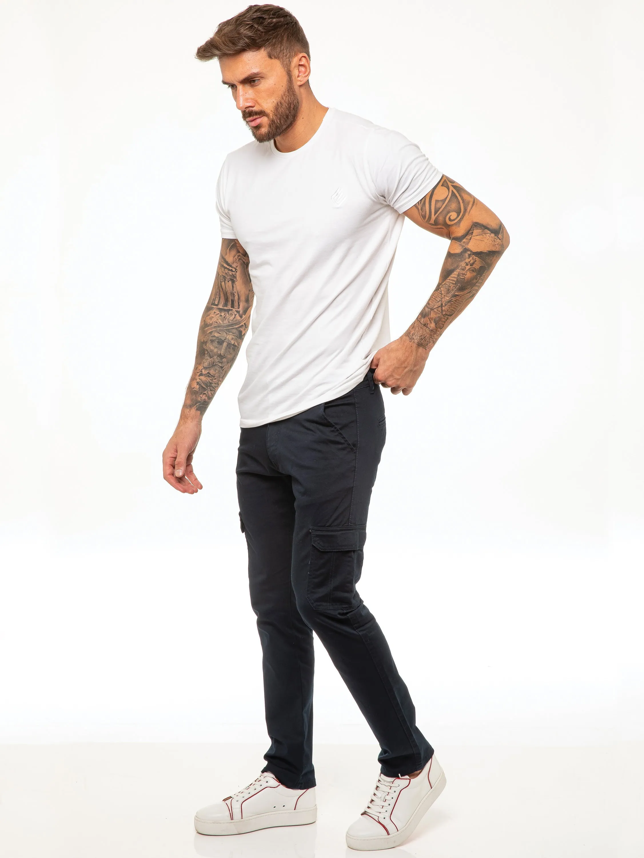 Bryce Stretch Cargo Pants - Blue