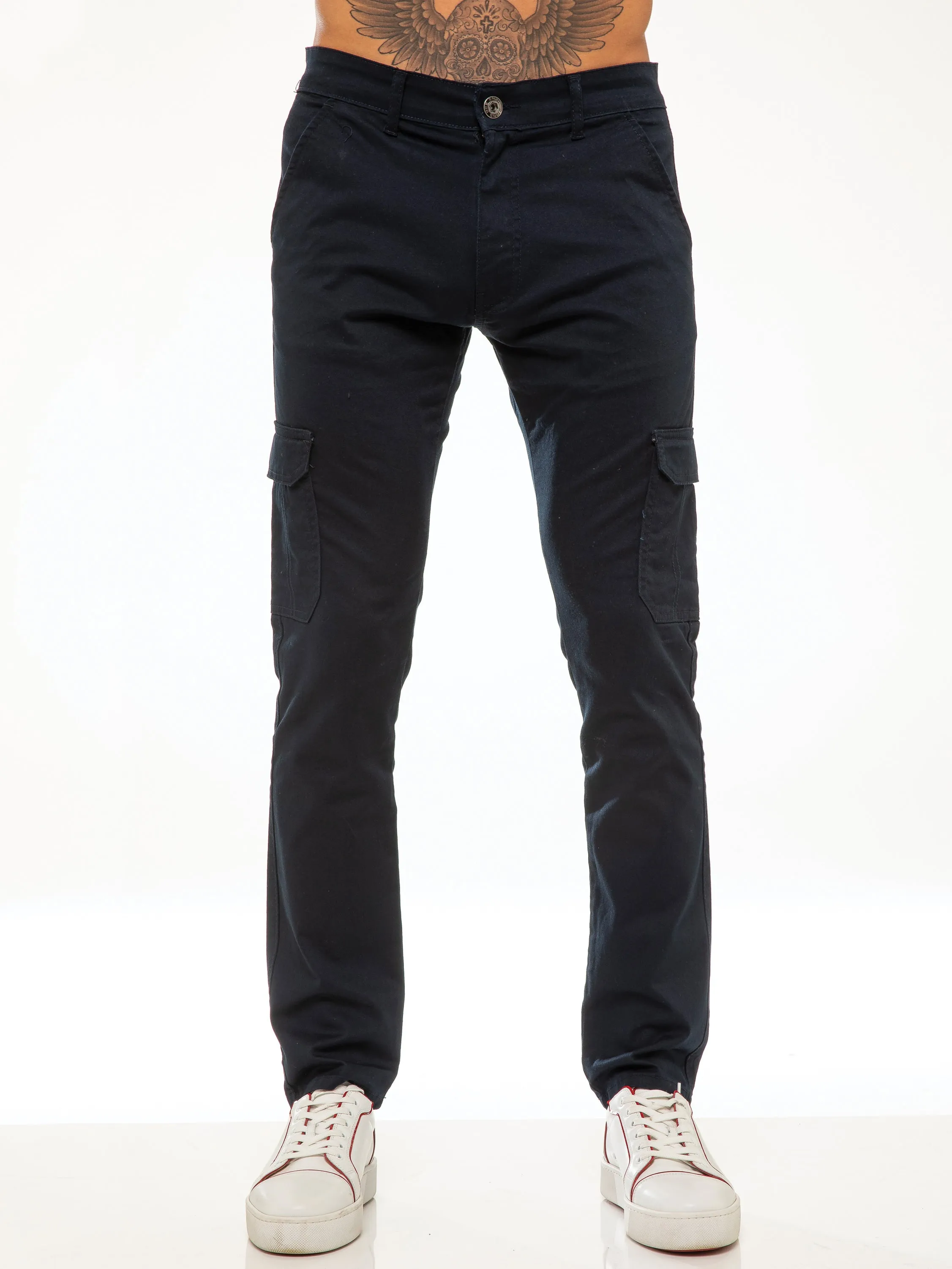 Bryce Stretch Cargo Pants - Blue