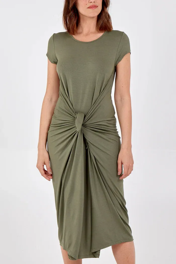 Cap Sleeve Parachute Dress