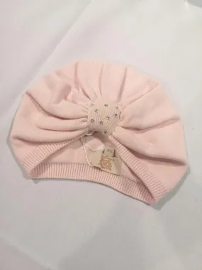 Caramelo Pink Knit Turban 204576