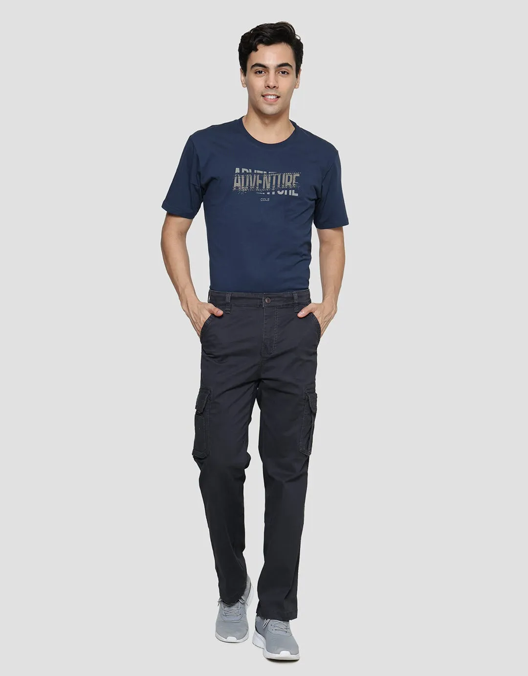 Cardinal Casual Cargo Gi Katun Celana Panjang Pria
