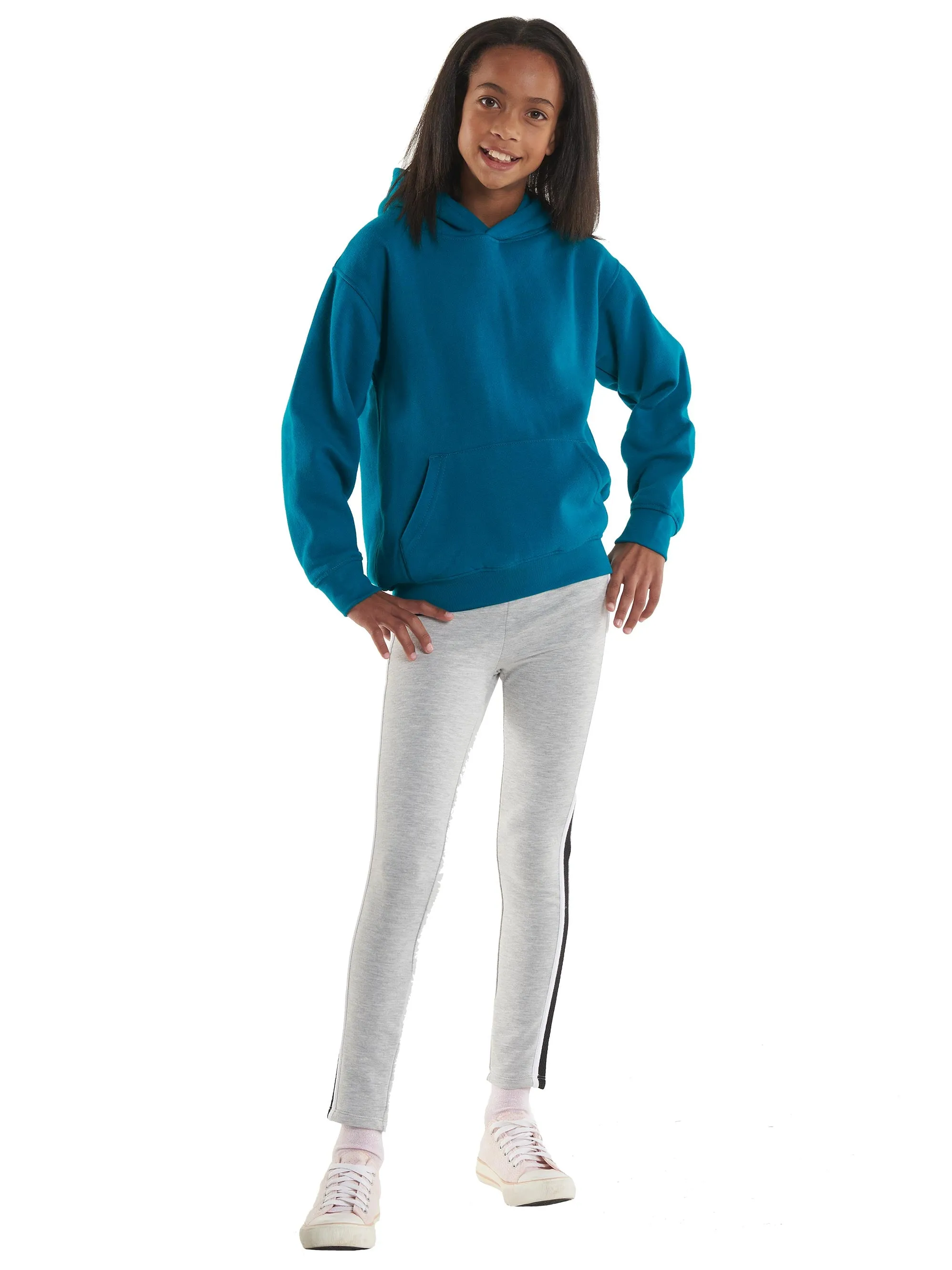 Childrens Classic Hooded Sweatshirt | Jade