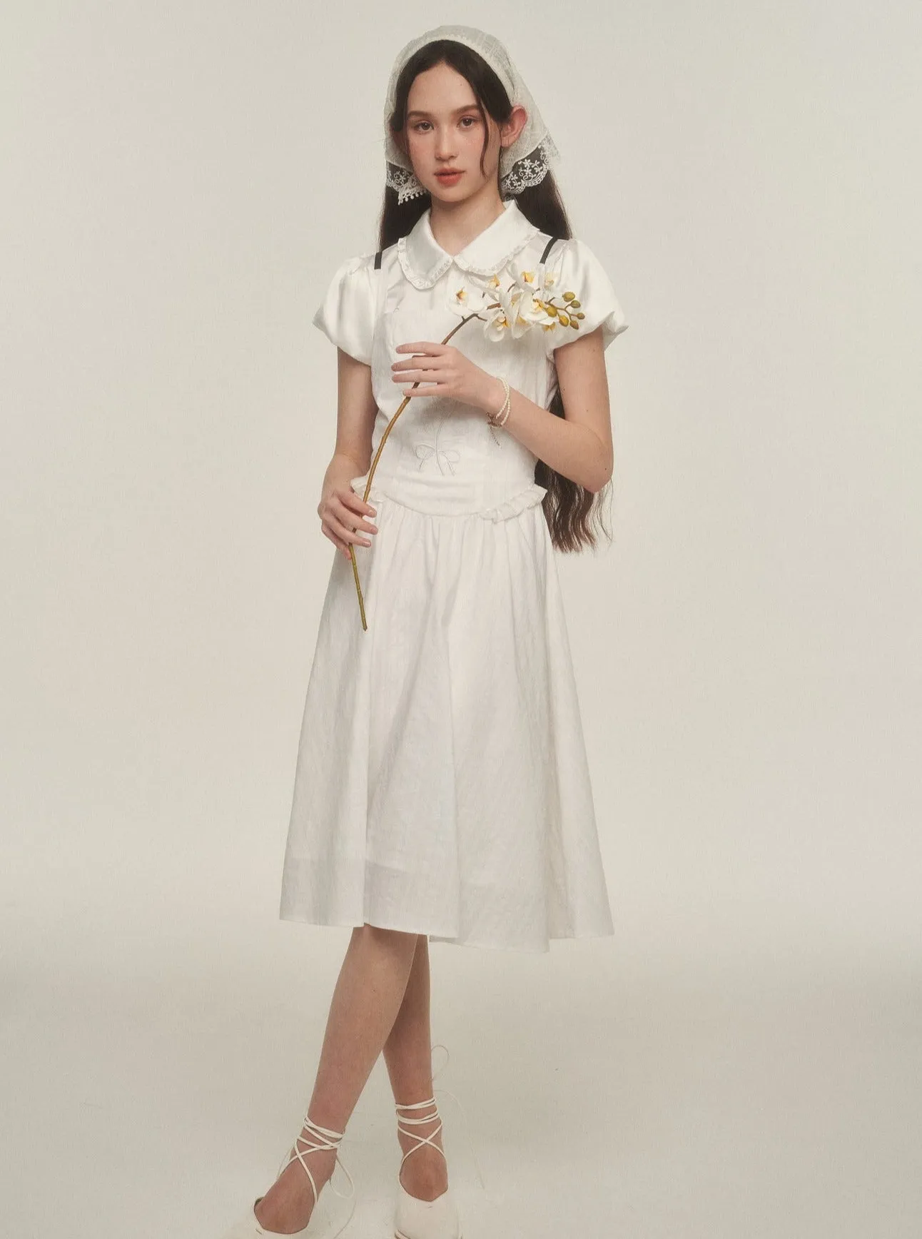 Chime Embroidered Slip Dress