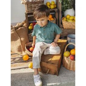 Chinos pull-up polo set