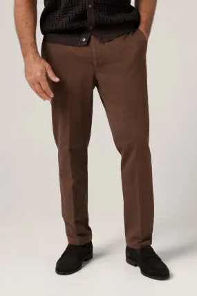 Christian Kimber Italian Melange Chino - Caramel - LUCKY LAST