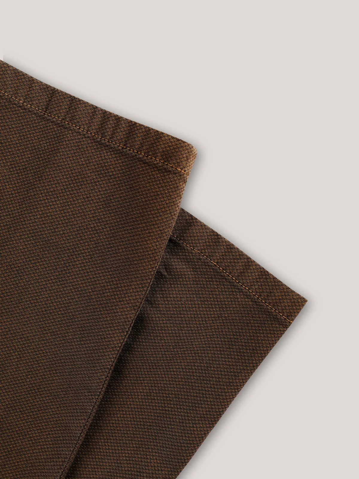Christian Kimber Italian Melange Chino - Caramel - LUCKY LAST