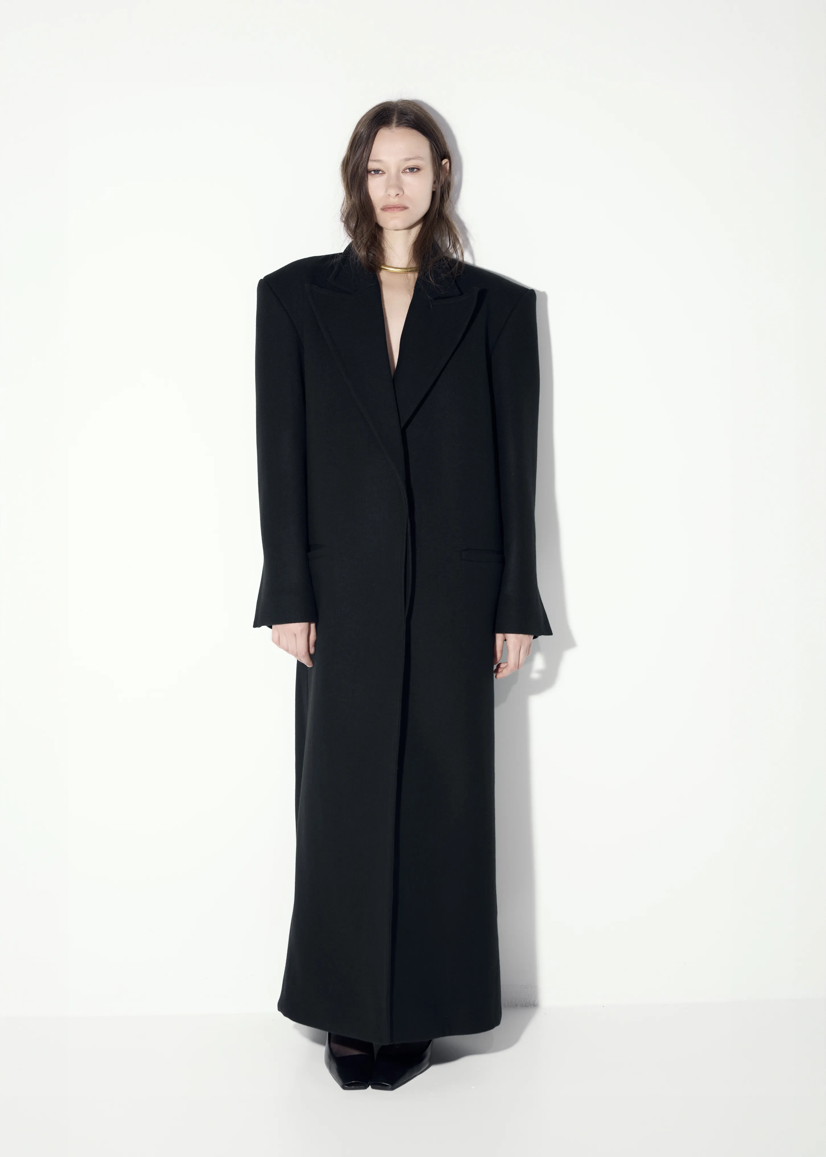 Classic Coat in black