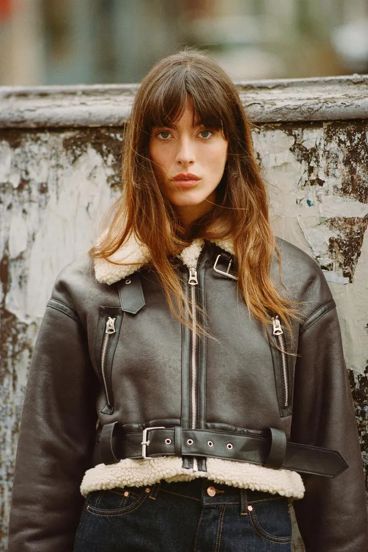 Classic Leather Flight Jacket