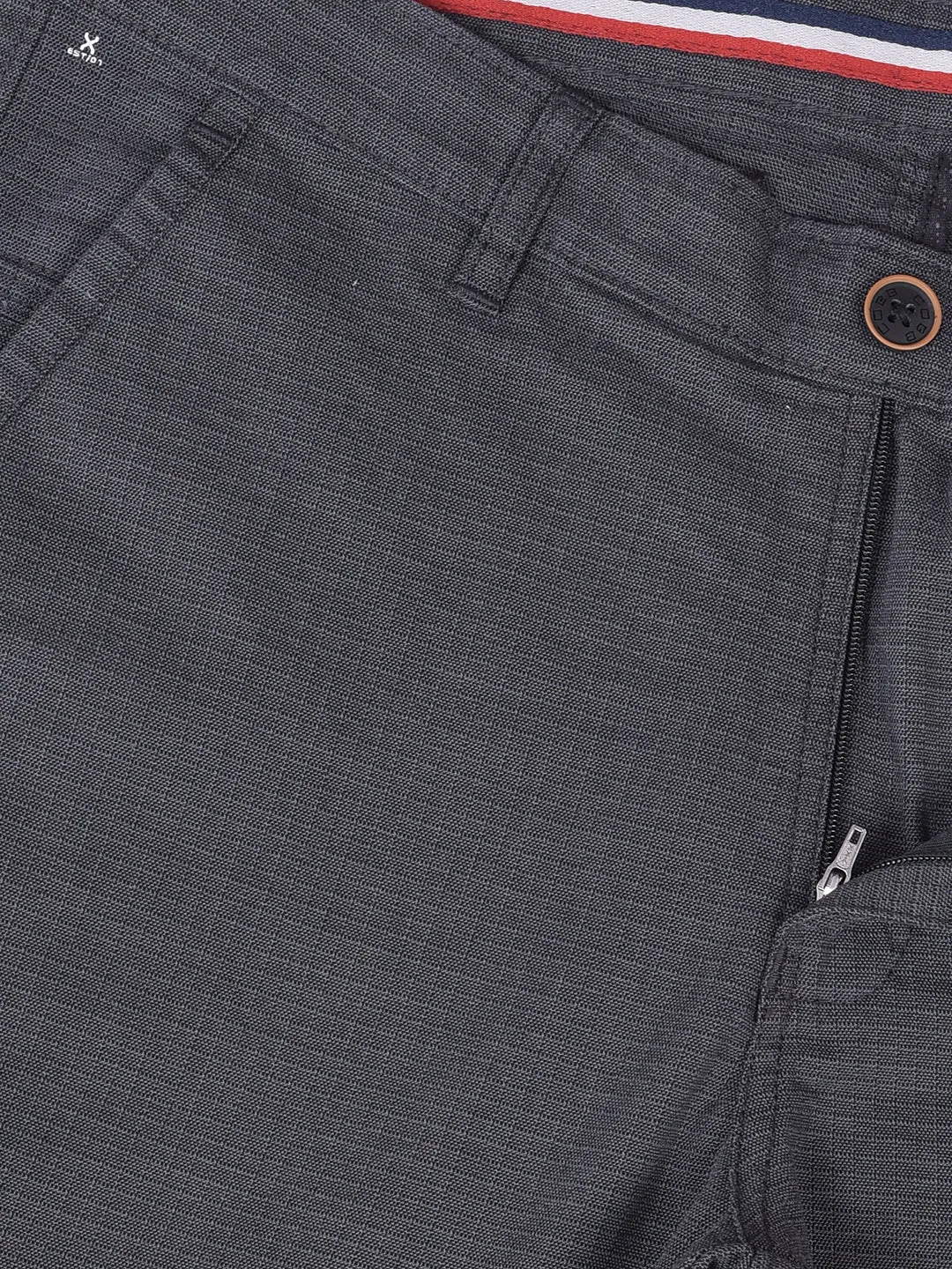COBB DARK GREY SLIM FIT PREMIUM CHINOS
