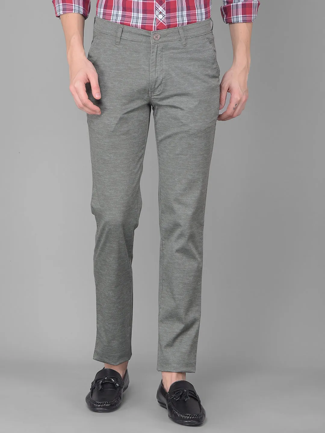 COBB OLIVE SLIM FIT PREMIUM CHINOS
