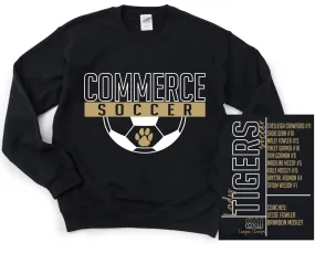 Commerce Lady Tigers 8u Soccer Sweatshirt