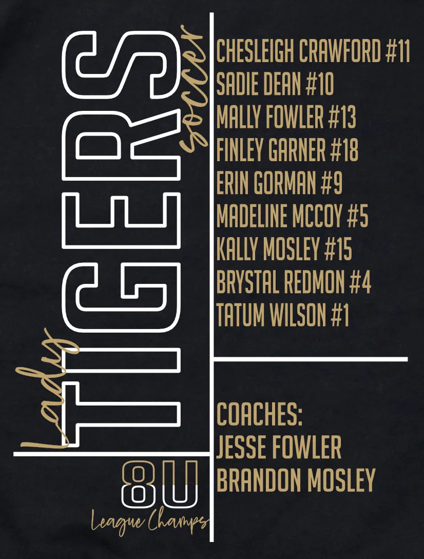 Commerce Lady Tigers 8u Soccer Sweatshirt