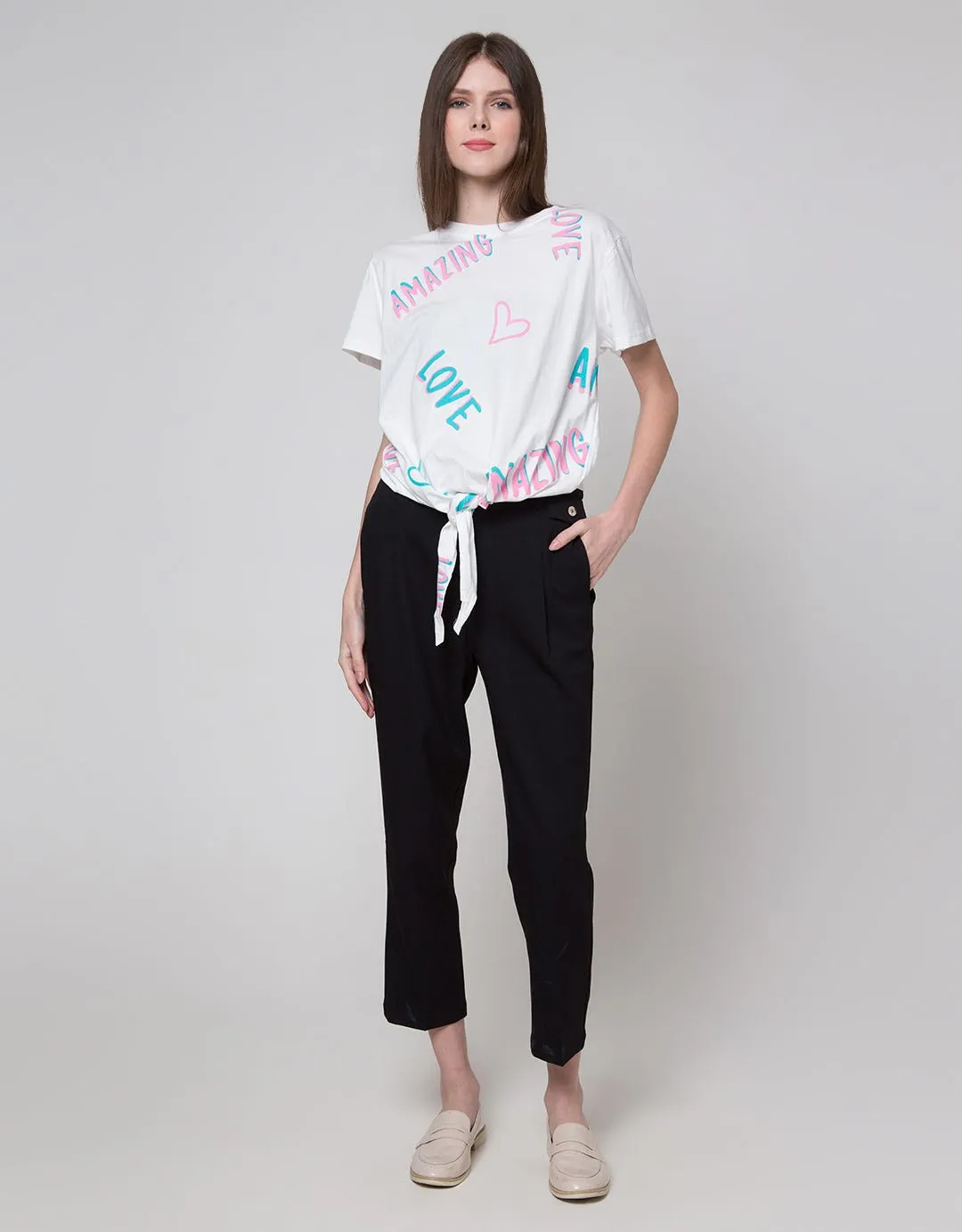 Connexion Small Fake Celana Panjang Wanita