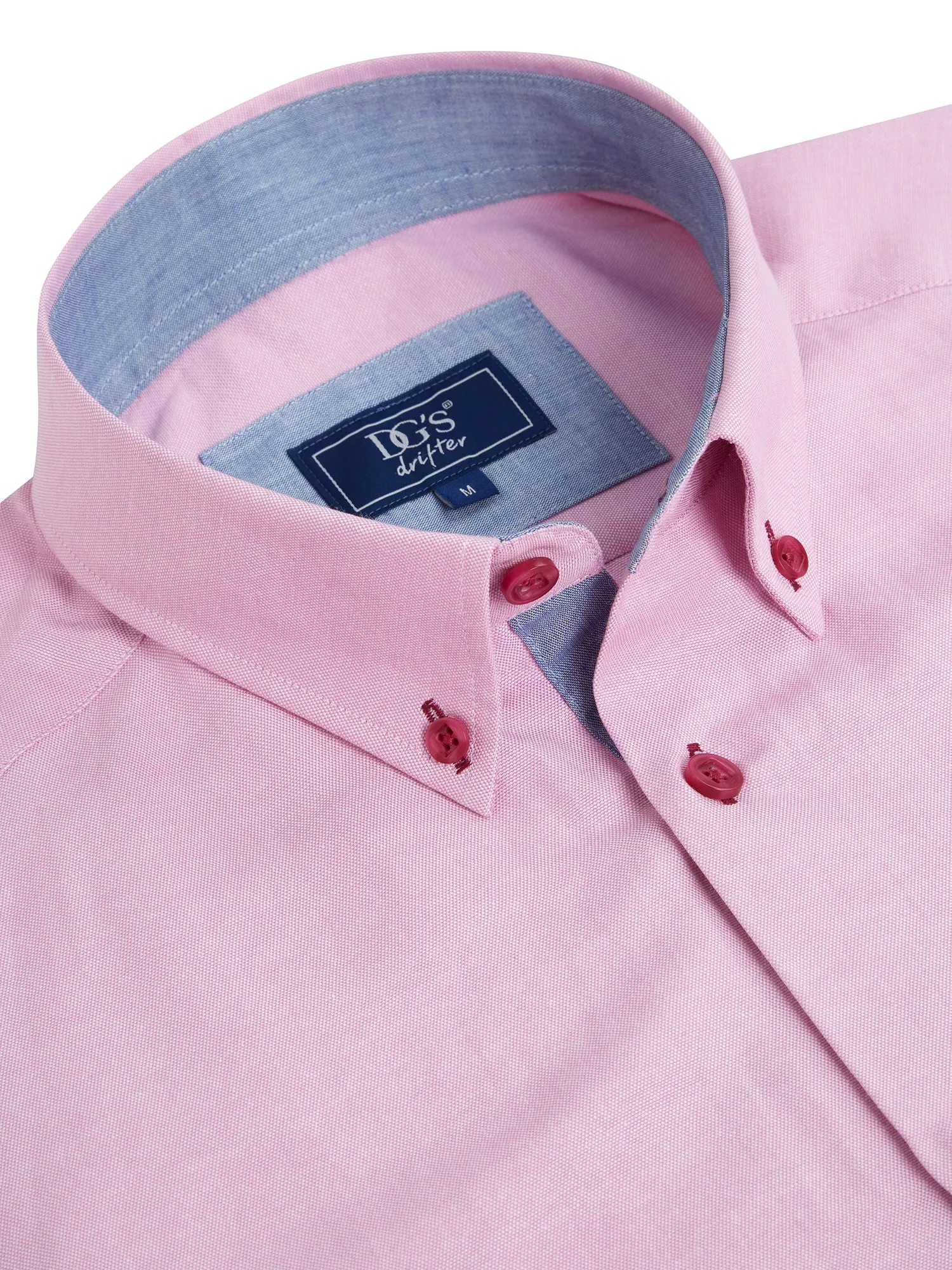 Daniel Grahame Plain Long Sleeve Casual Shirt - Pink