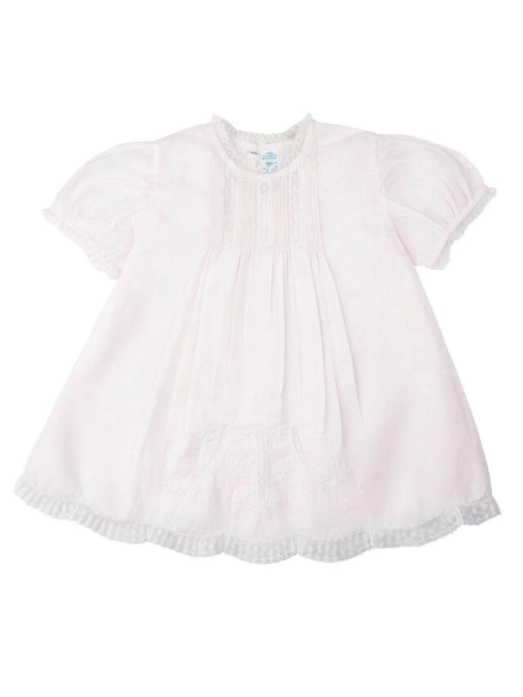 Detailed Lace Slip Dress, Pink