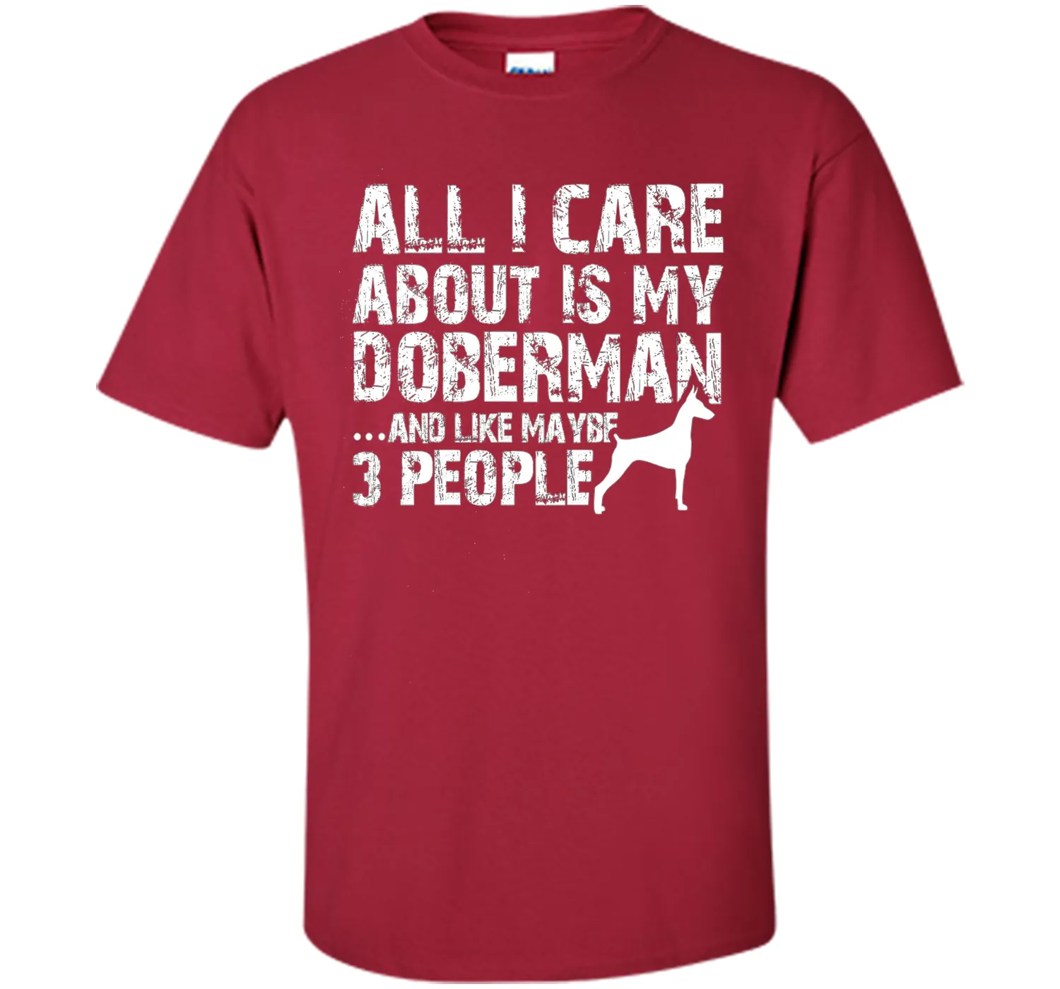 Doberman Shirt | All I care about is my Doberman T-shirt