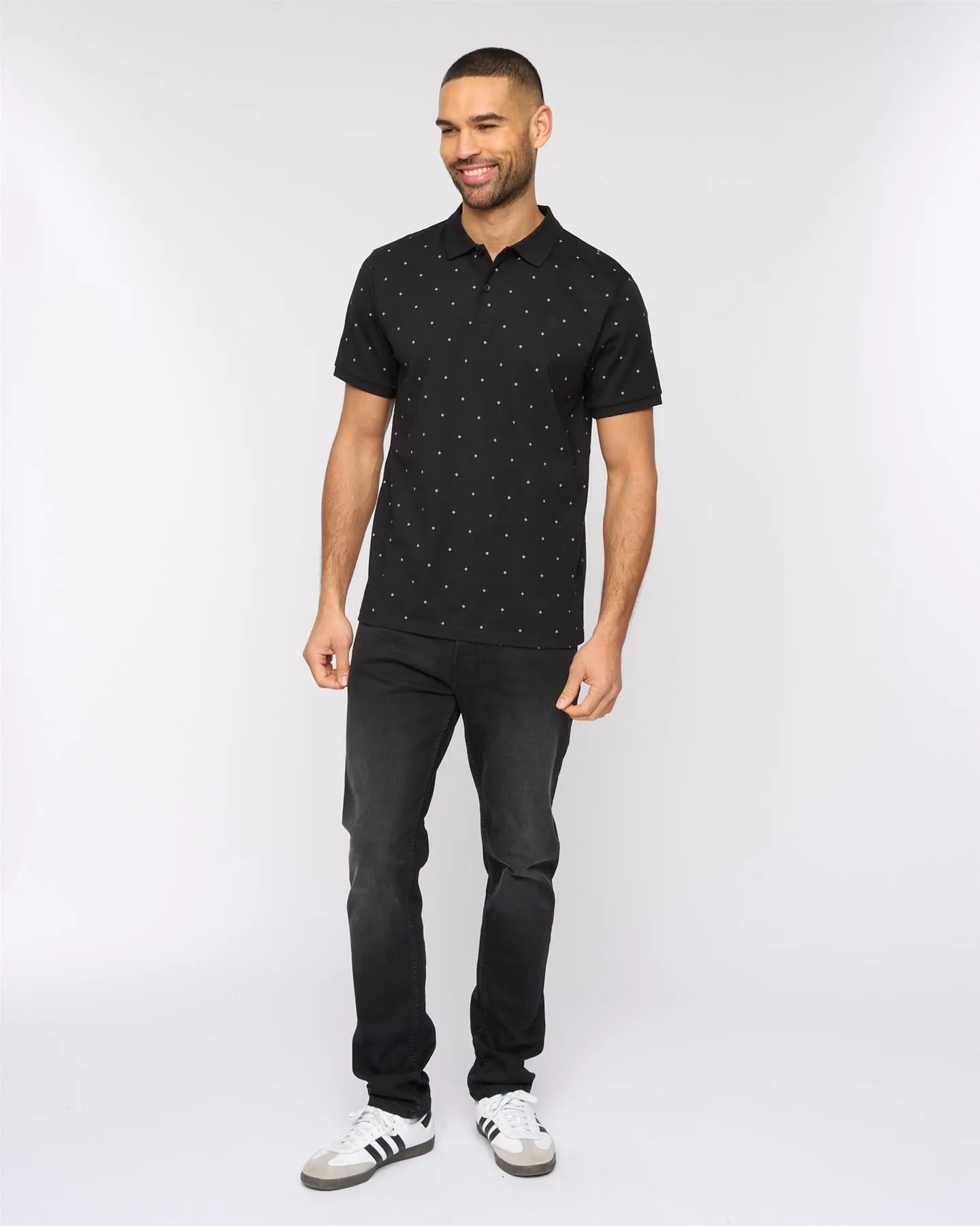 Domray Polo Black