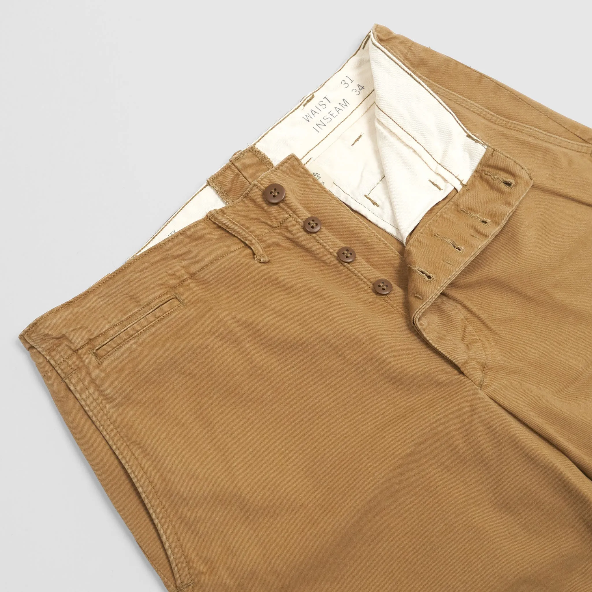 Double RL Officers Classic Chinos Straight Cut