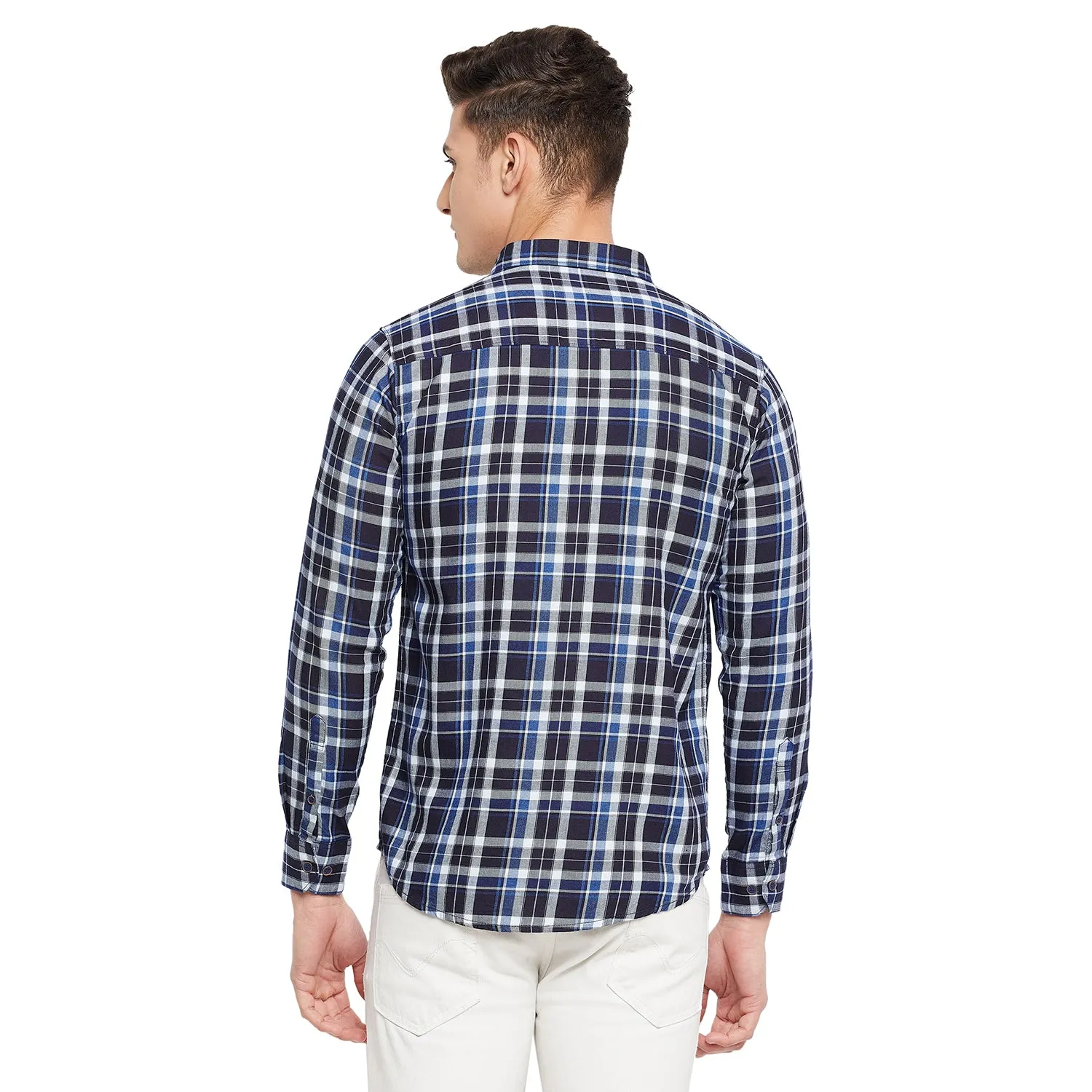 Duke Stardust Men Full Sleeve  Cotton Shirt (SDO7CKXR)