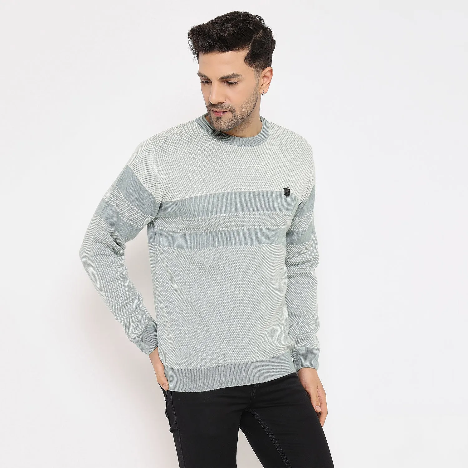 Duke Stardust Men Full Sleeve Round Neck Pullover (SDS2113)