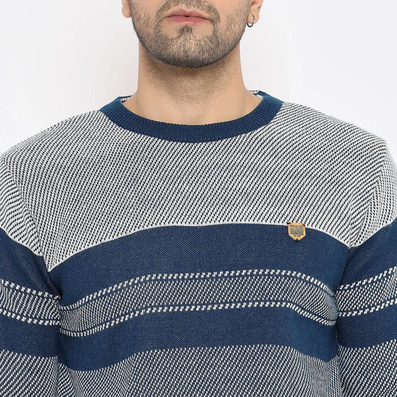 Duke Stardust Men Full Sleeve Round Neck Pullover (SDS2113)