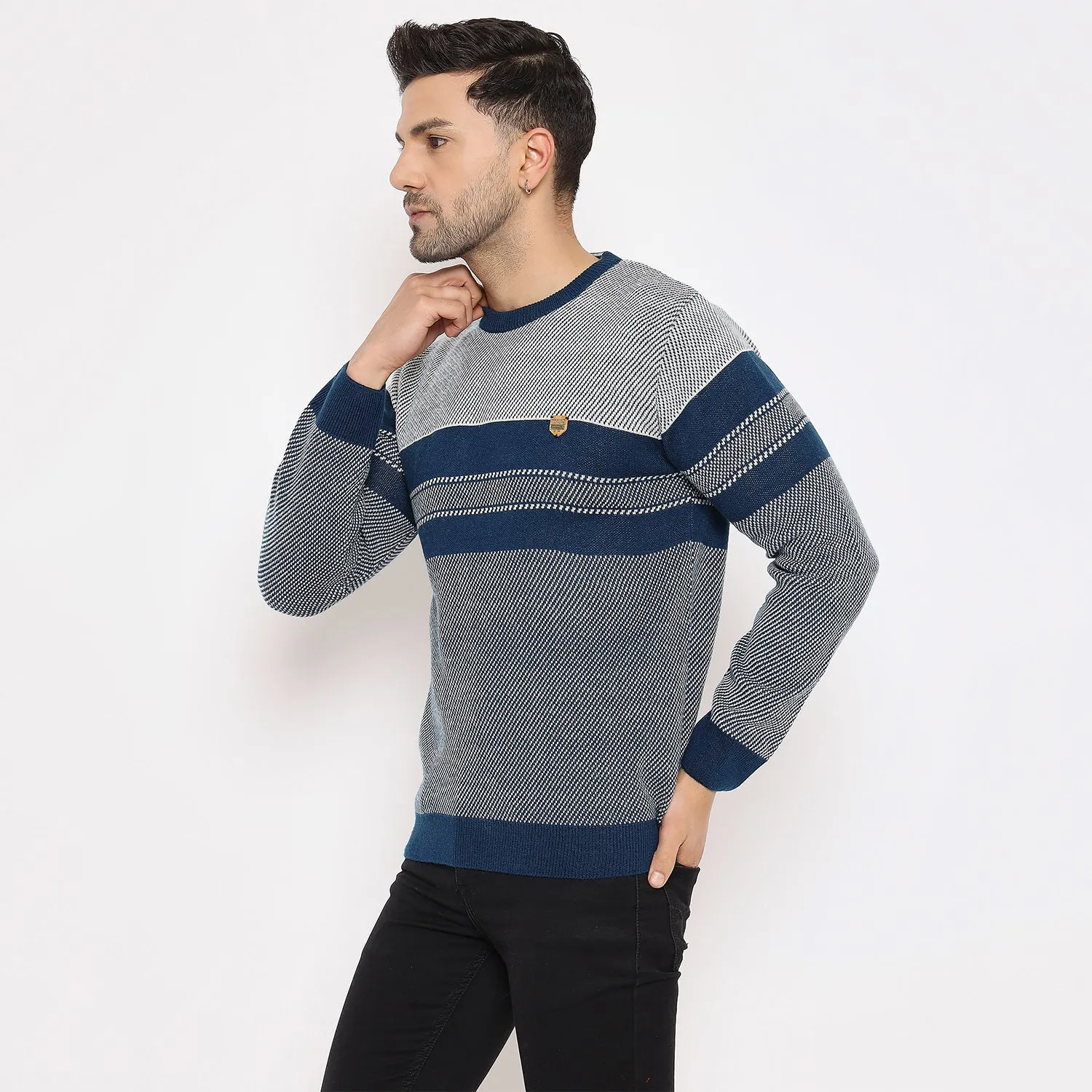 Duke Stardust Men Full Sleeve Round Neck Pullover (SDS2113)