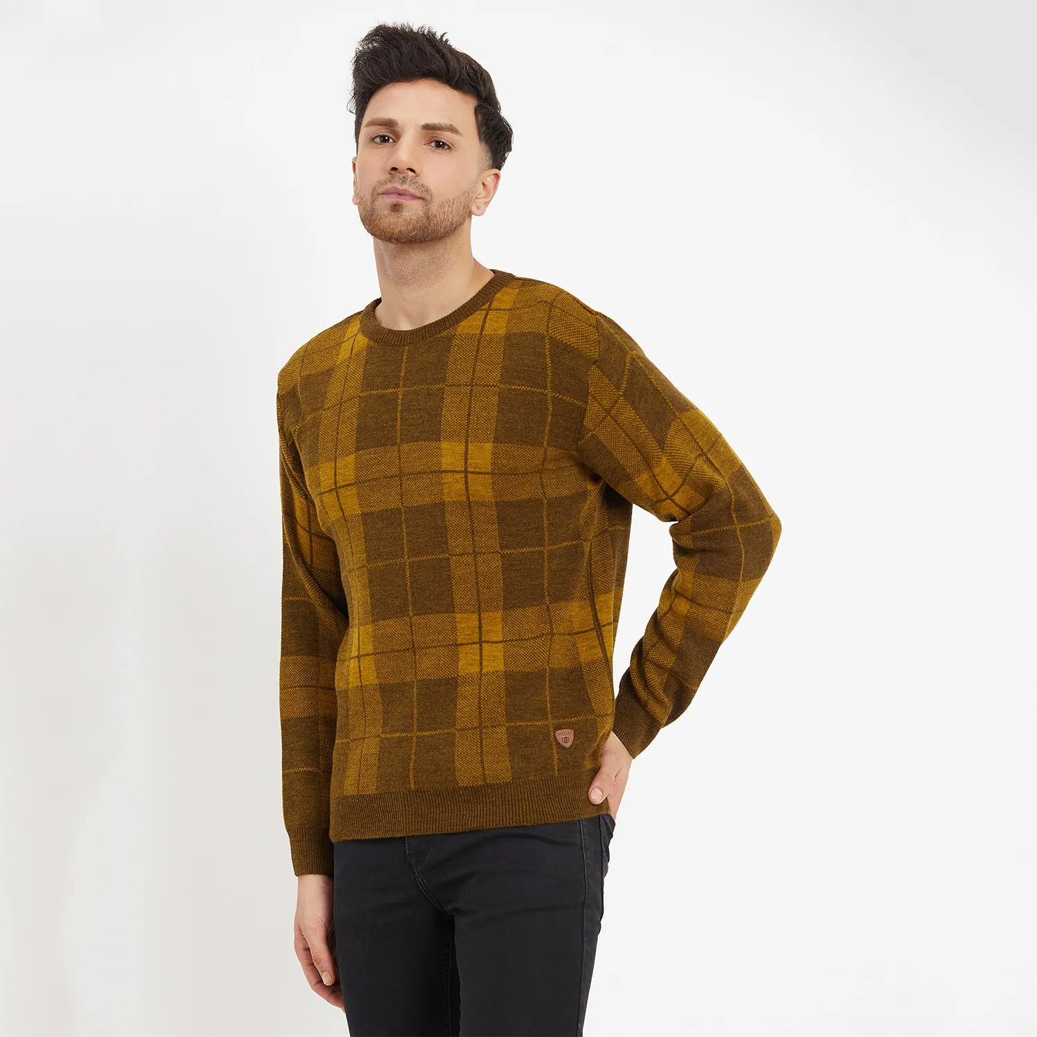 Duke Stardust Men Full Sleeve Round Neck Sweater (SDS2061)