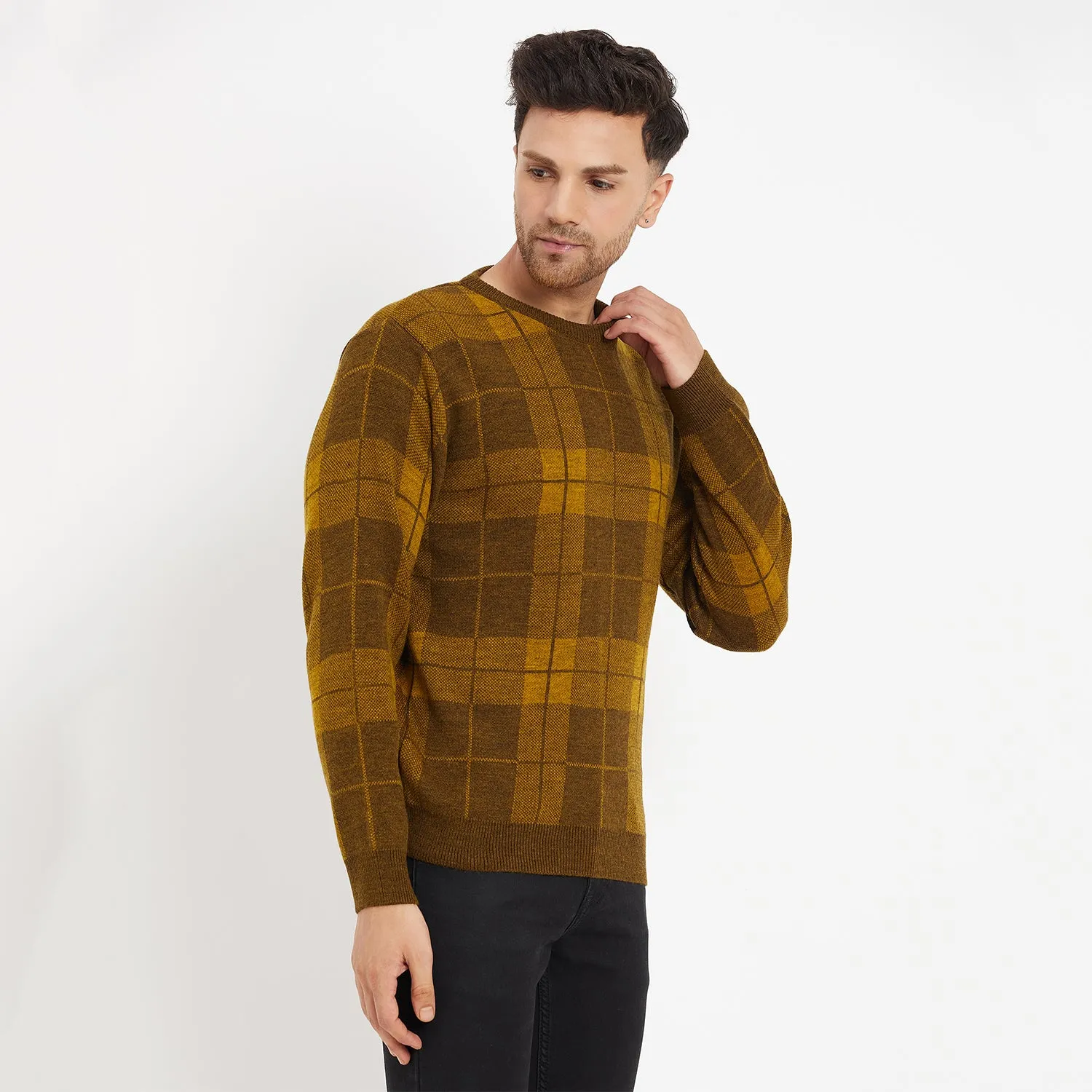 Duke Stardust Men Full Sleeve Round Neck Sweater (SDS2061)