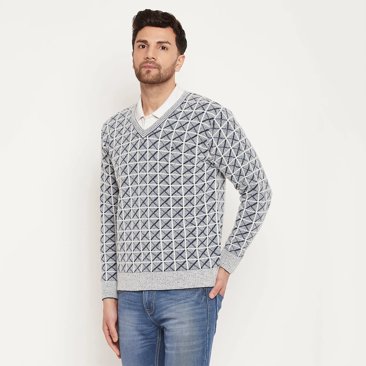 Duke Stardust Men Full Sleeve Sweater (SDS2129)
