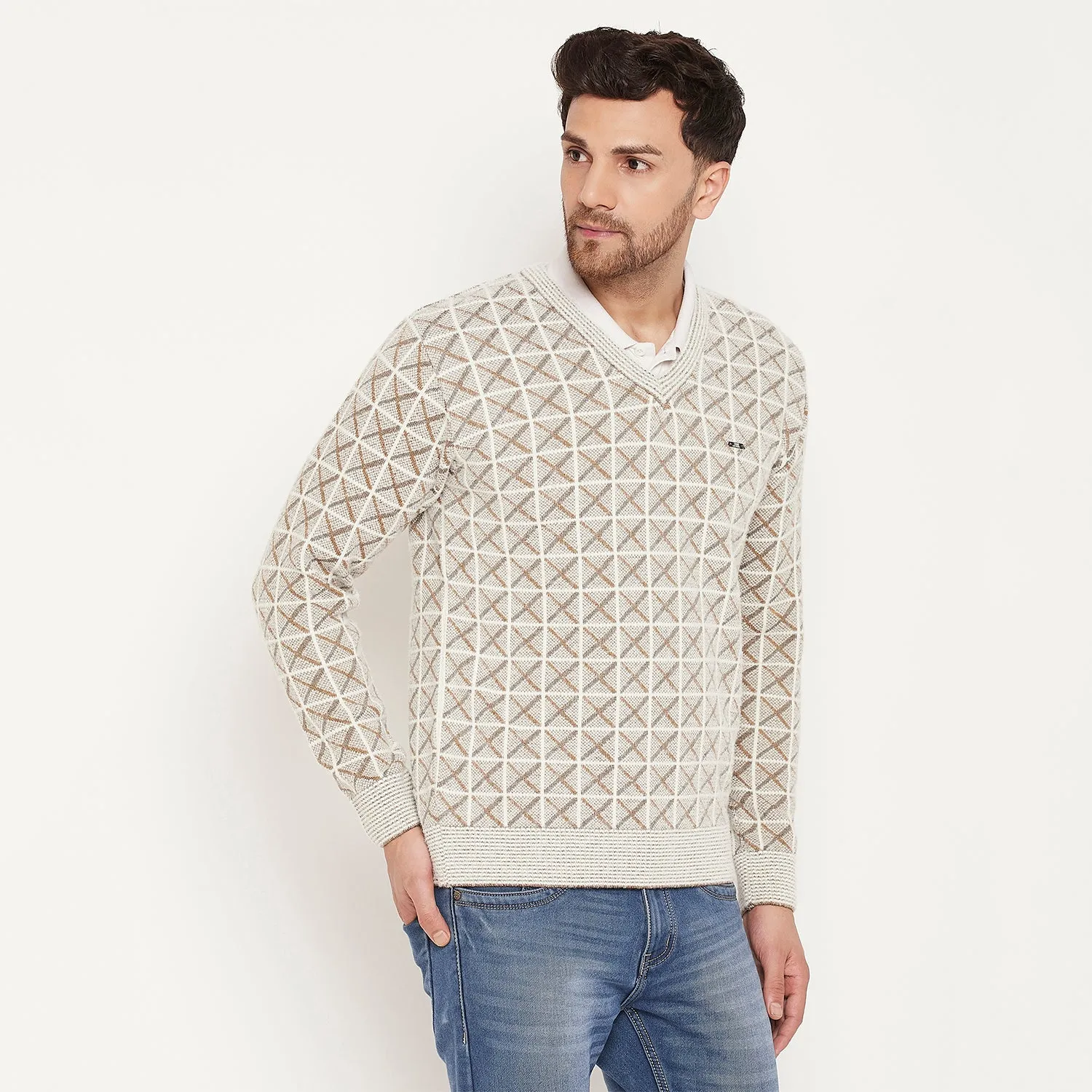 Duke Stardust Men Full Sleeve Sweater (SDS2129)