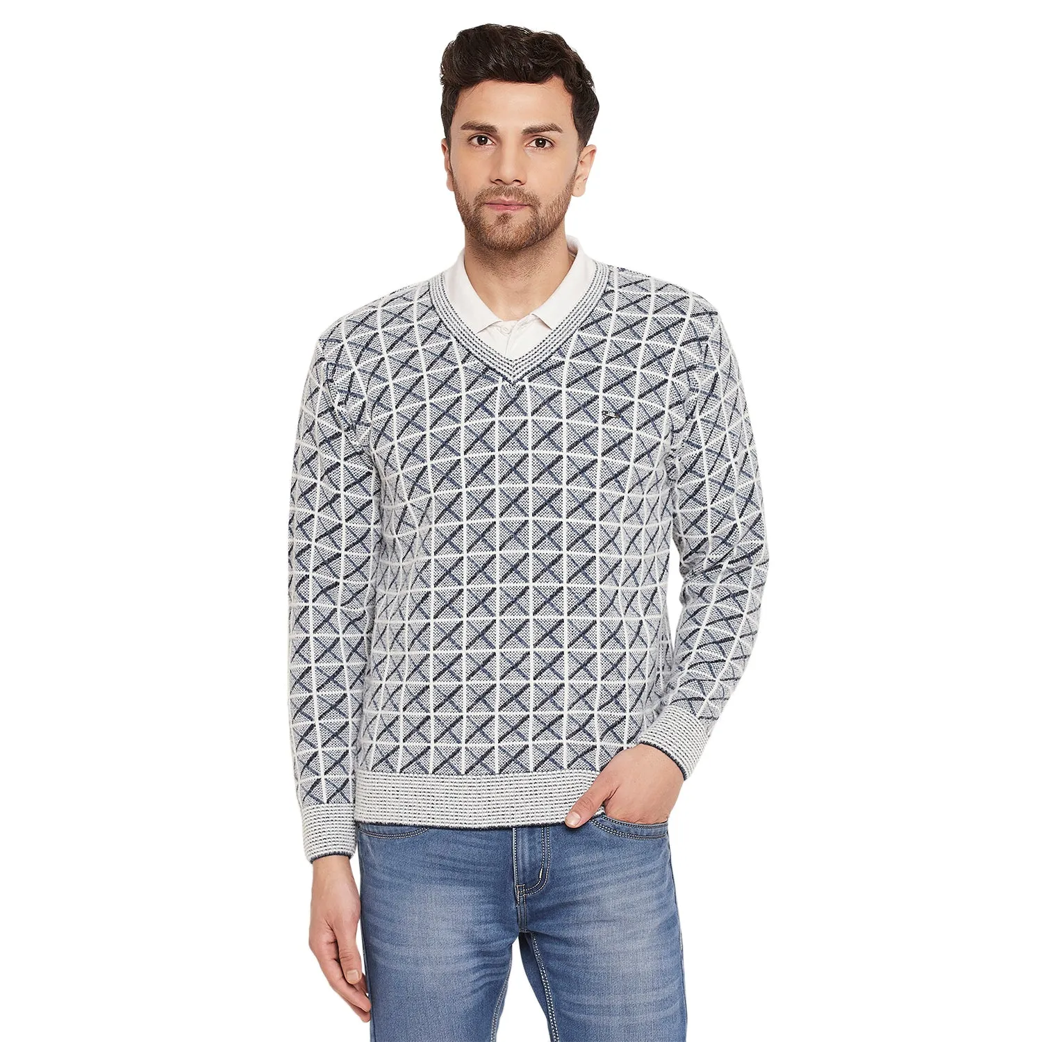 Duke Stardust Men Full Sleeve Sweater (SDS2129)